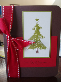 Christmas Card by Paperminiskirt on Etsy